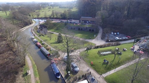 Goytre Wharf in Wales